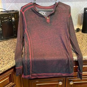 Boys Youth Buckle Black Shirt